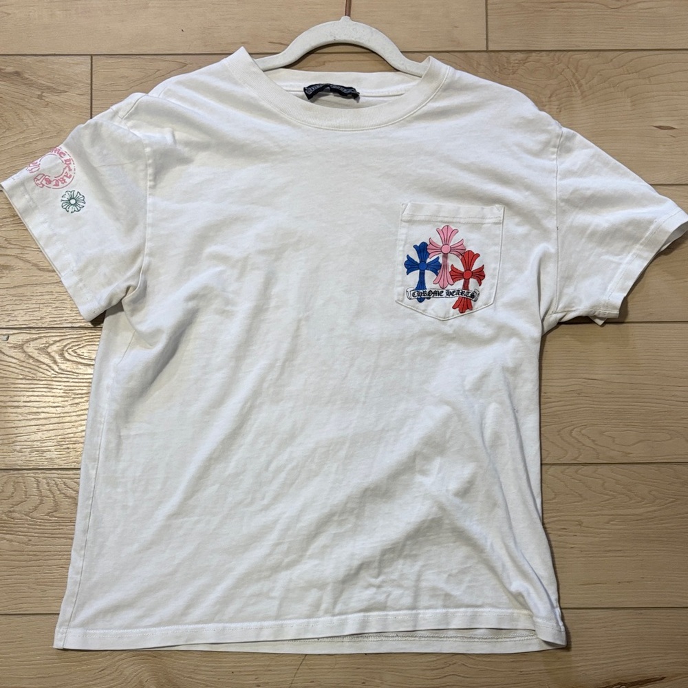 Crome hearts Pocket tee White